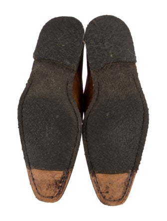 Paul Stuart Suede Monk Straps