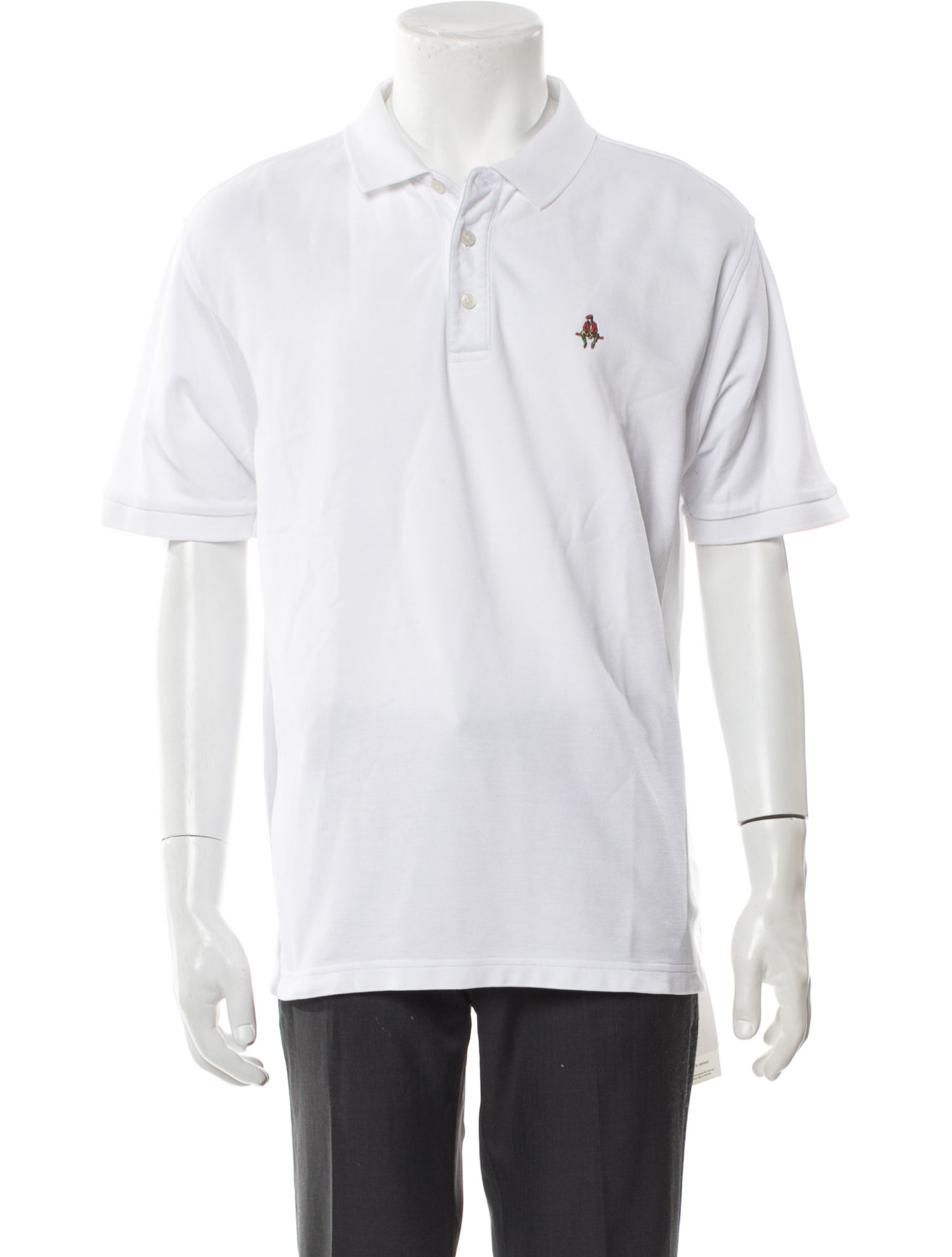 Paul Stuart Collar Short Sleeve Polo Shirt