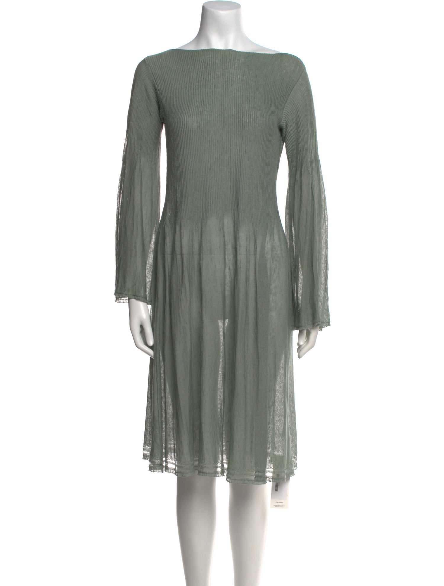 Paul Stuart Linen Midi Length Dress