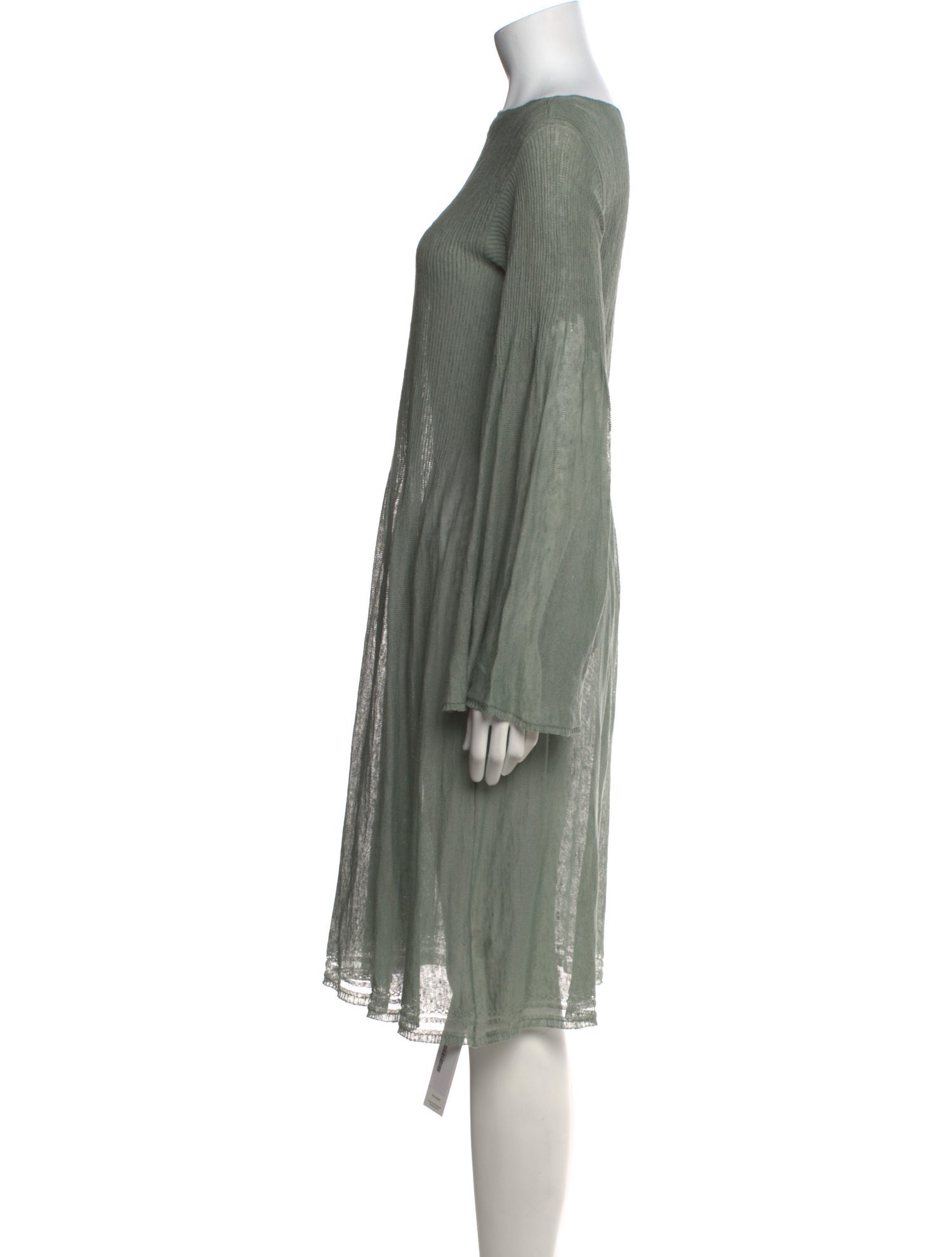 Paul Stuart Linen Midi Length Dress