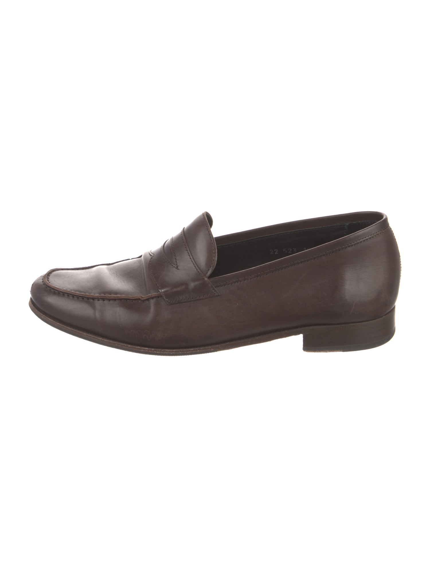 Paul Stuart Leather Dress Loafers