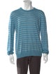 Paul Stuart Linen Striped Pullover
