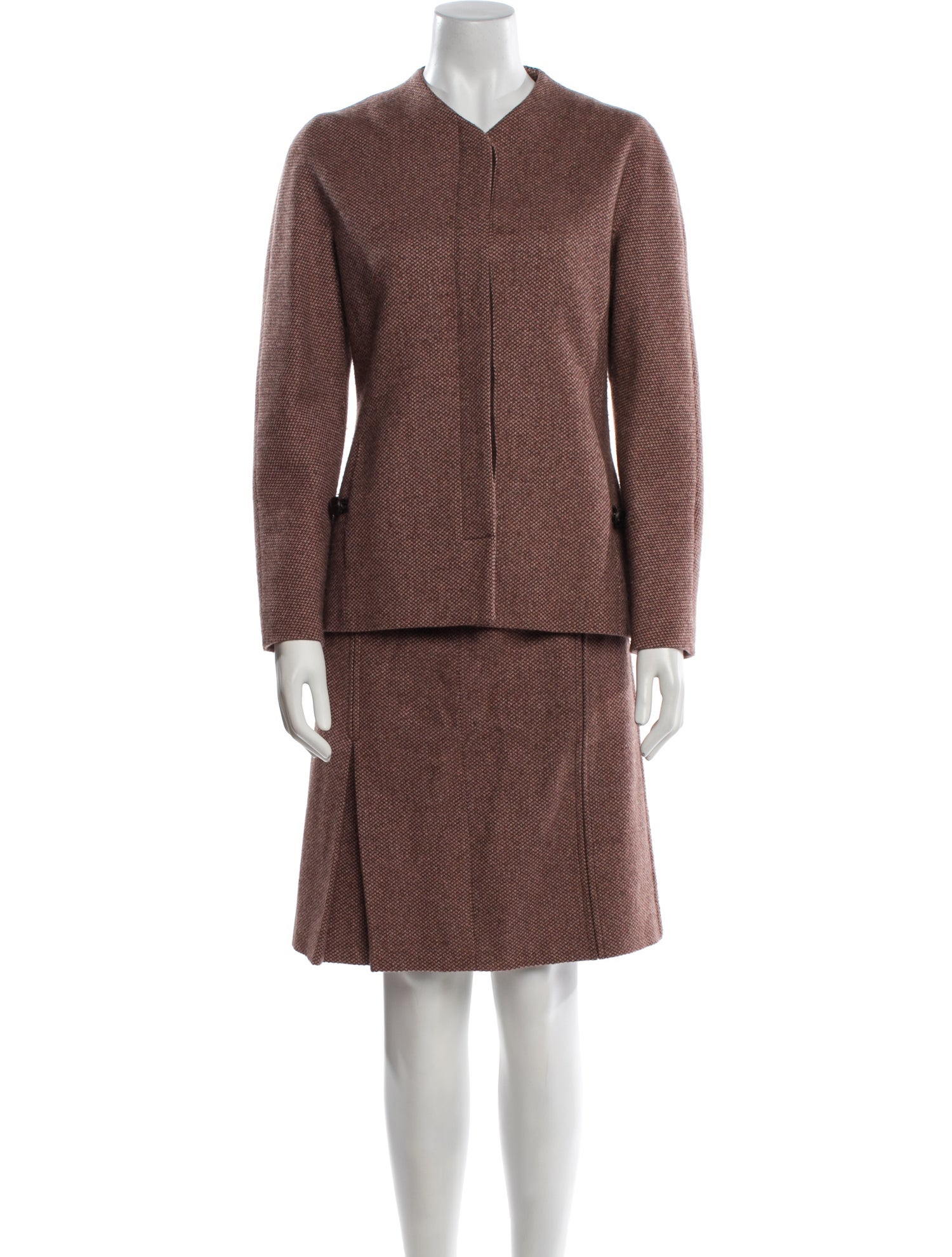 Paul Stuart Virgin Wool Skirt Set
