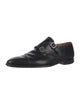 Paul Stuart Leather Monk Straps