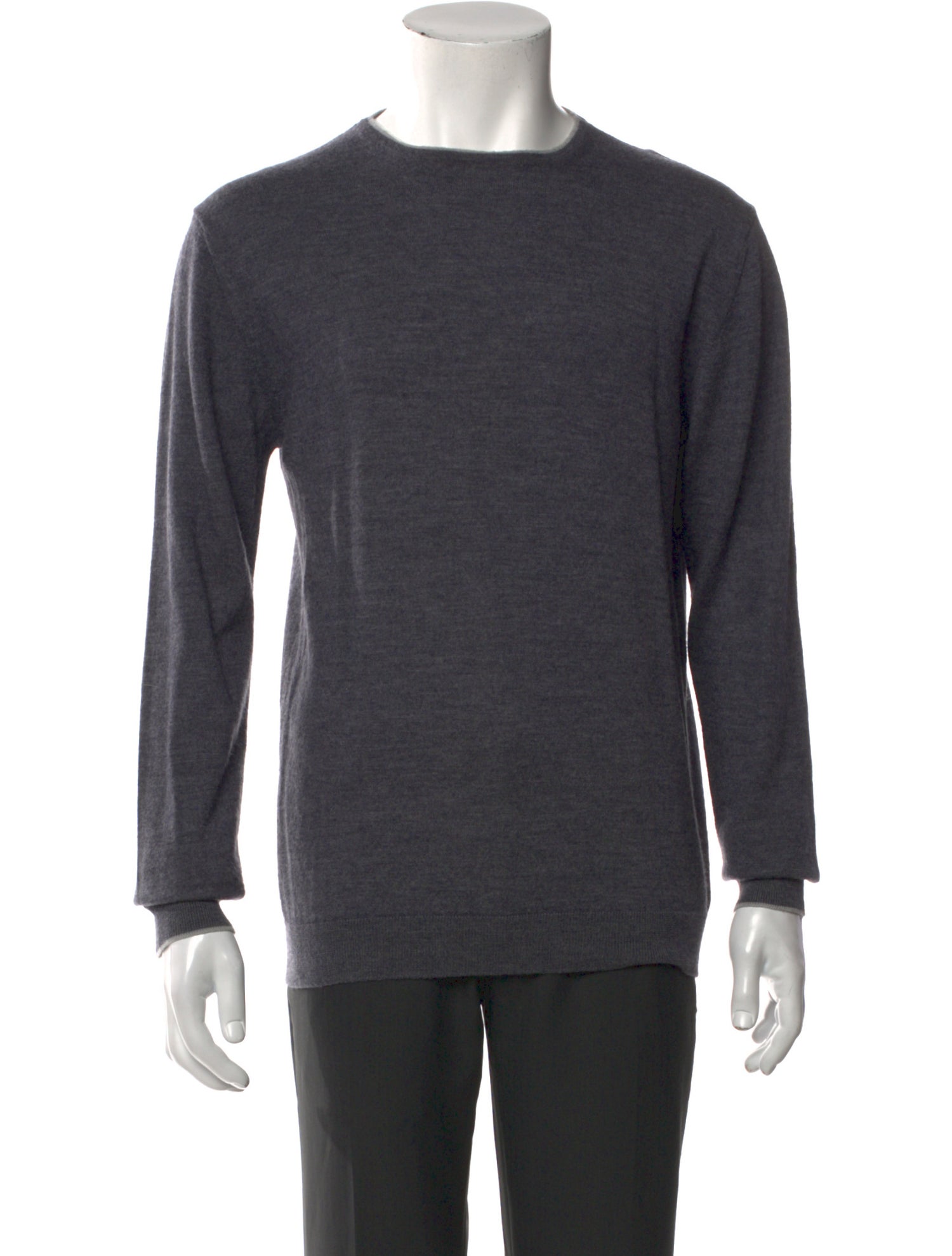 Paul Stuart Merino Wool Crew Neck Pullover