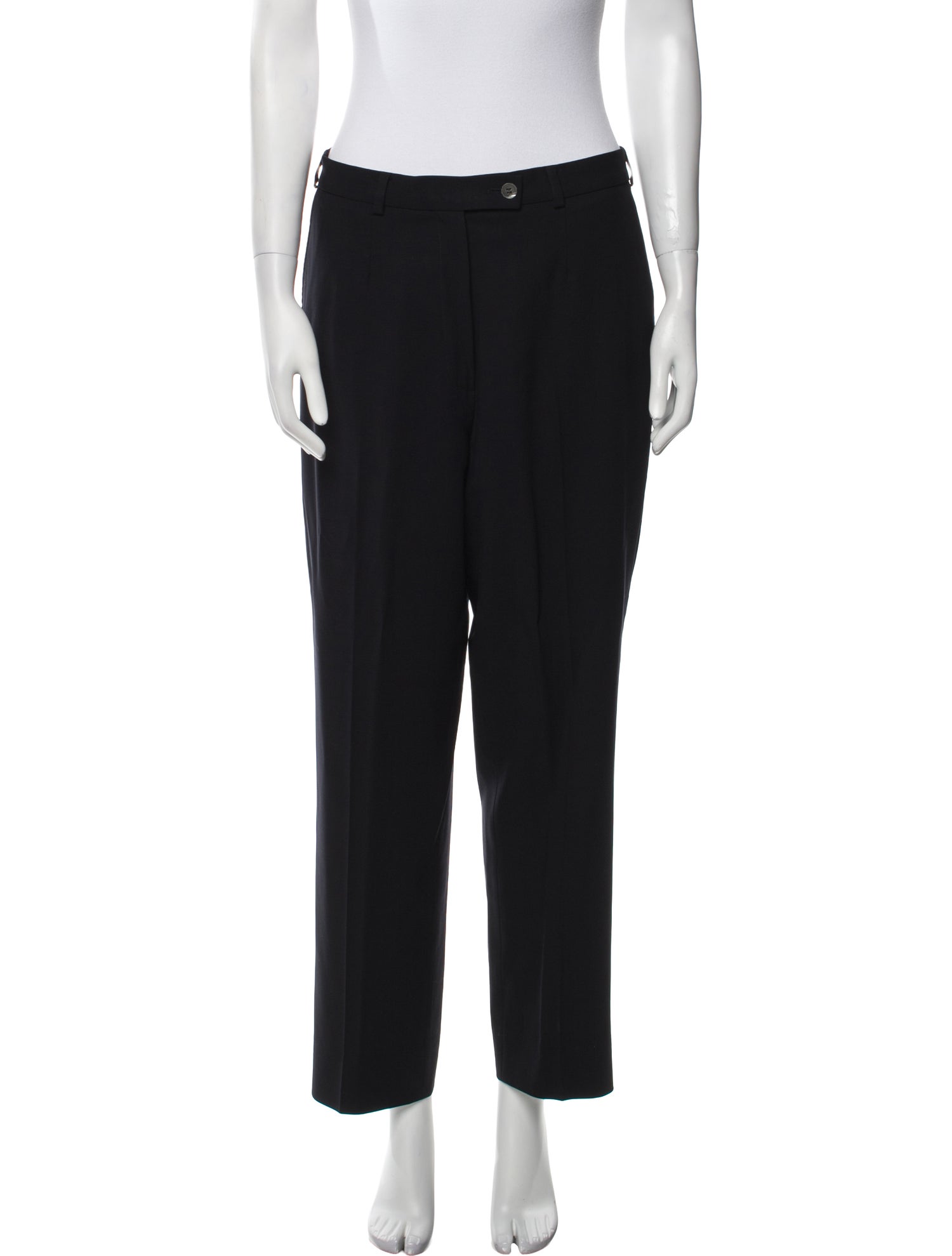 Paul Stuart Wool Straight Leg Pants