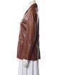 Paul Stuart Leather Blazer