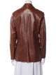 Paul Stuart Leather Blazer