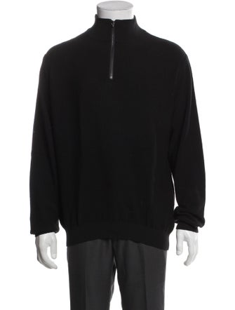 Paul Stuart Merino Wool Turtleneck Polo Sweater