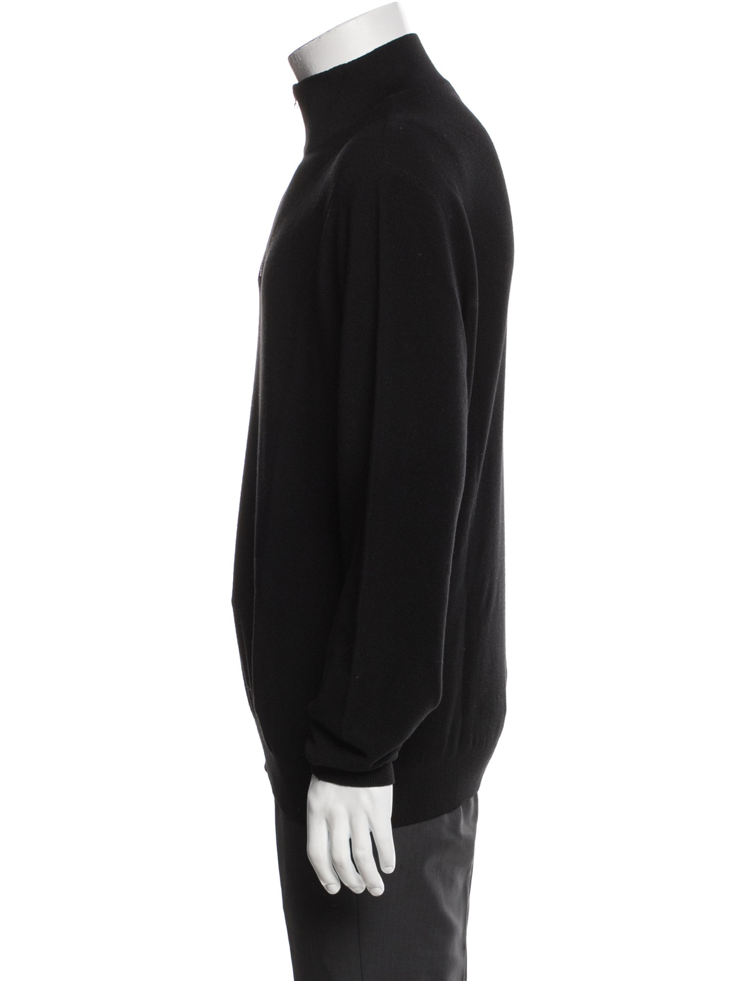 Paul Stuart Merino Wool Turtleneck Polo Sweater