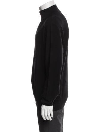 Paul Stuart Merino Wool Turtleneck Polo Sweater
