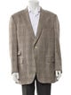 Paul Stuart Wool Houndstooth Print Blazer