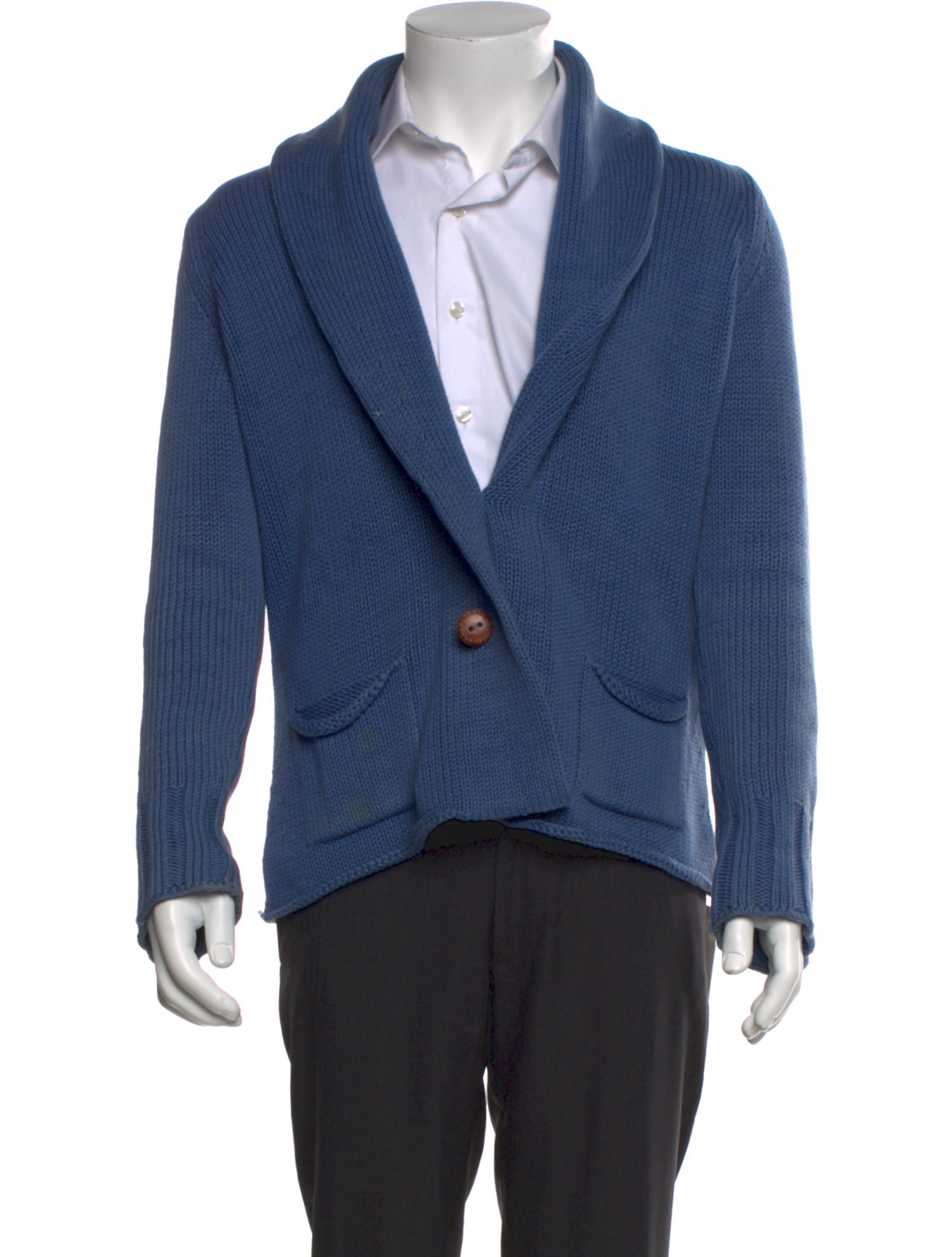 Paul Stuart V-Neck Long Sleeve Cardigan
