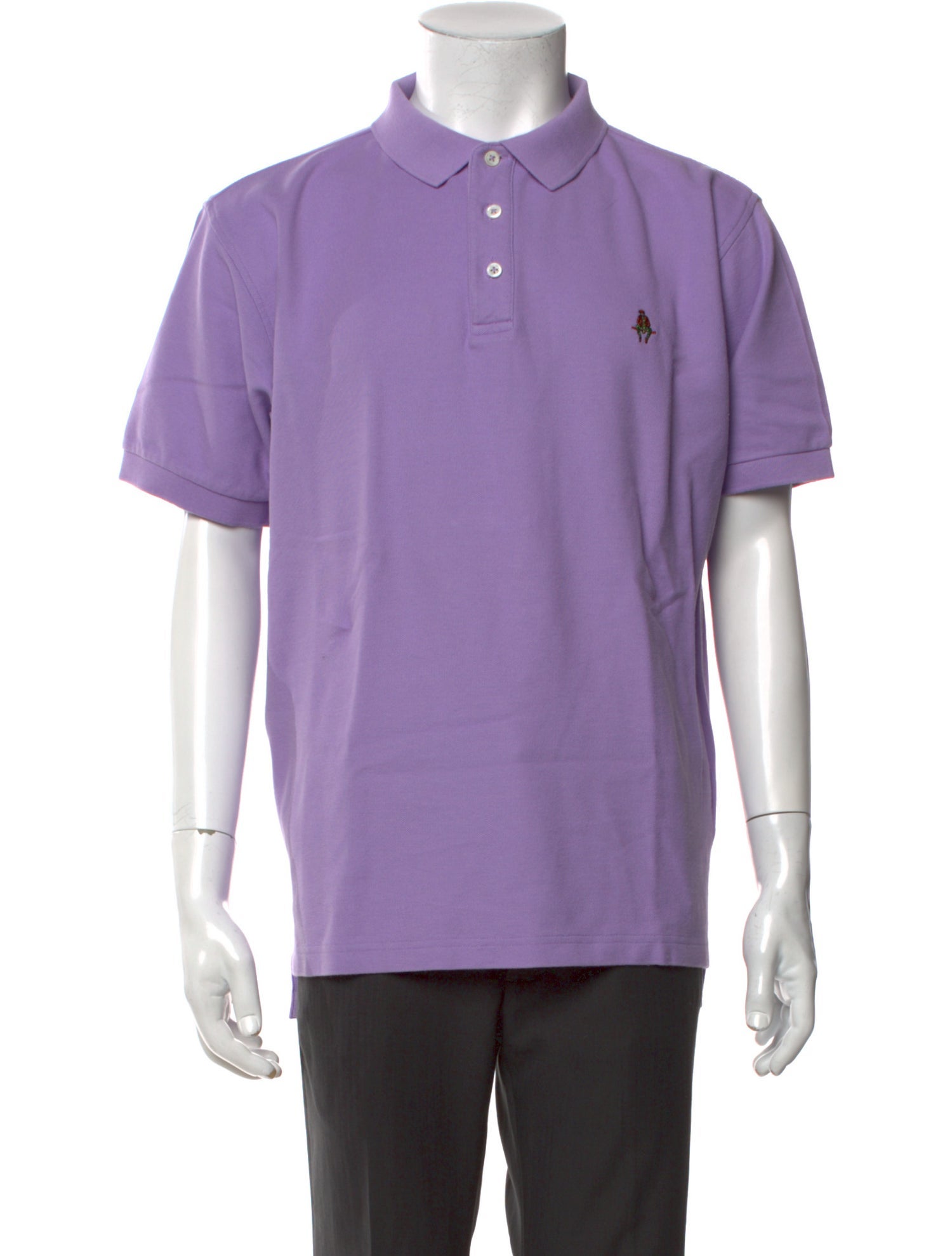 Paul Stuart Collar Short Sleeve Polo Shirt