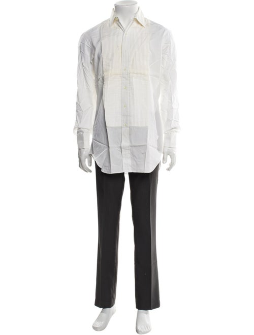 Paul Stuart Long Sleeve Tuxedo Shirt