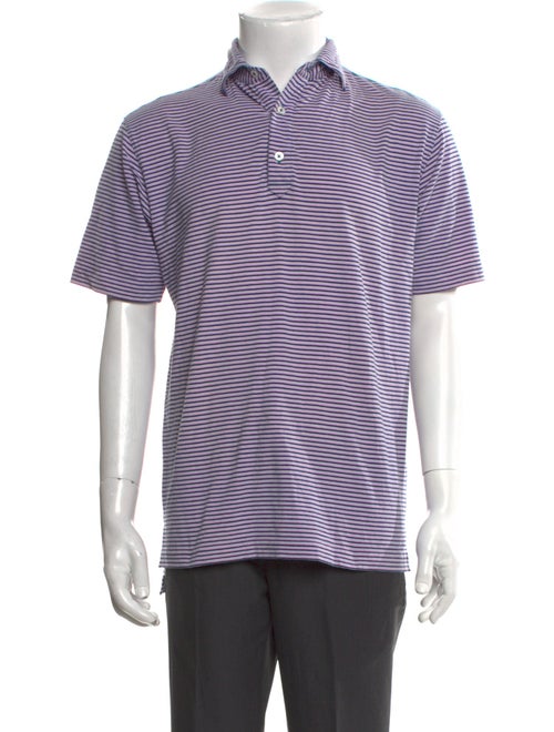 Paul Stuart Crew Neck Short Sleeve Polo Shirt