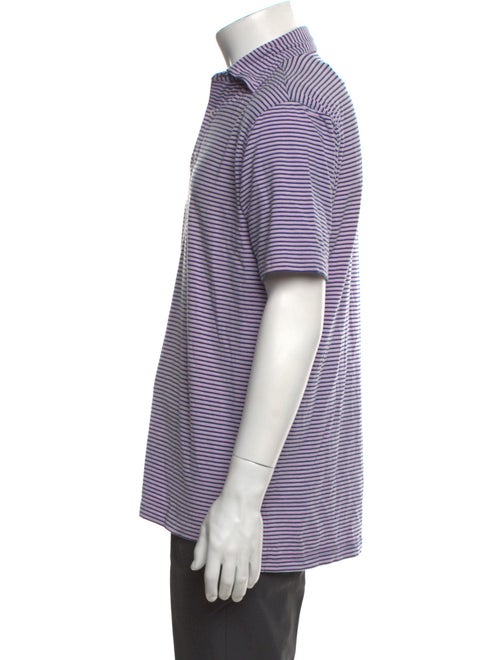 Paul Stuart Crew Neck Short Sleeve Polo Shirt