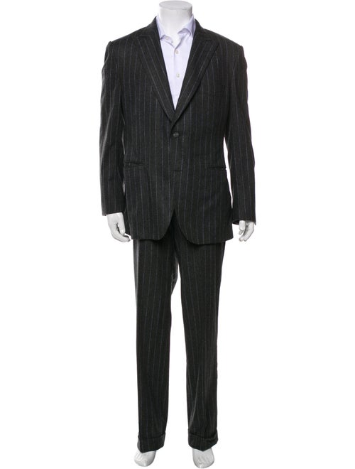 Paul Stuart Wool Striped Two-Piece Blazer