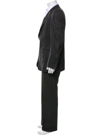 Paul Stuart Wool Striped Two-Piece Blazer