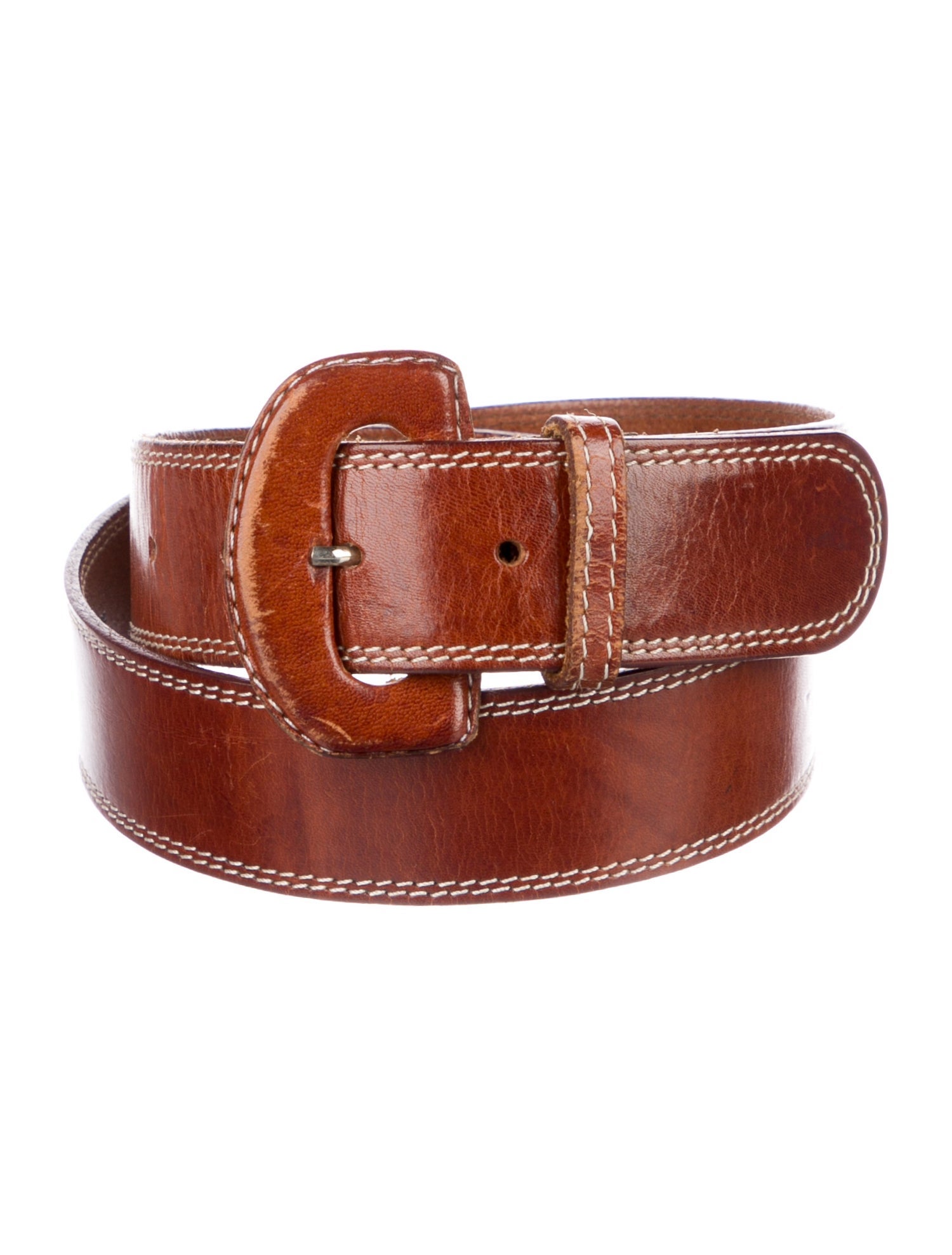Paul Stuart Leather Belt
