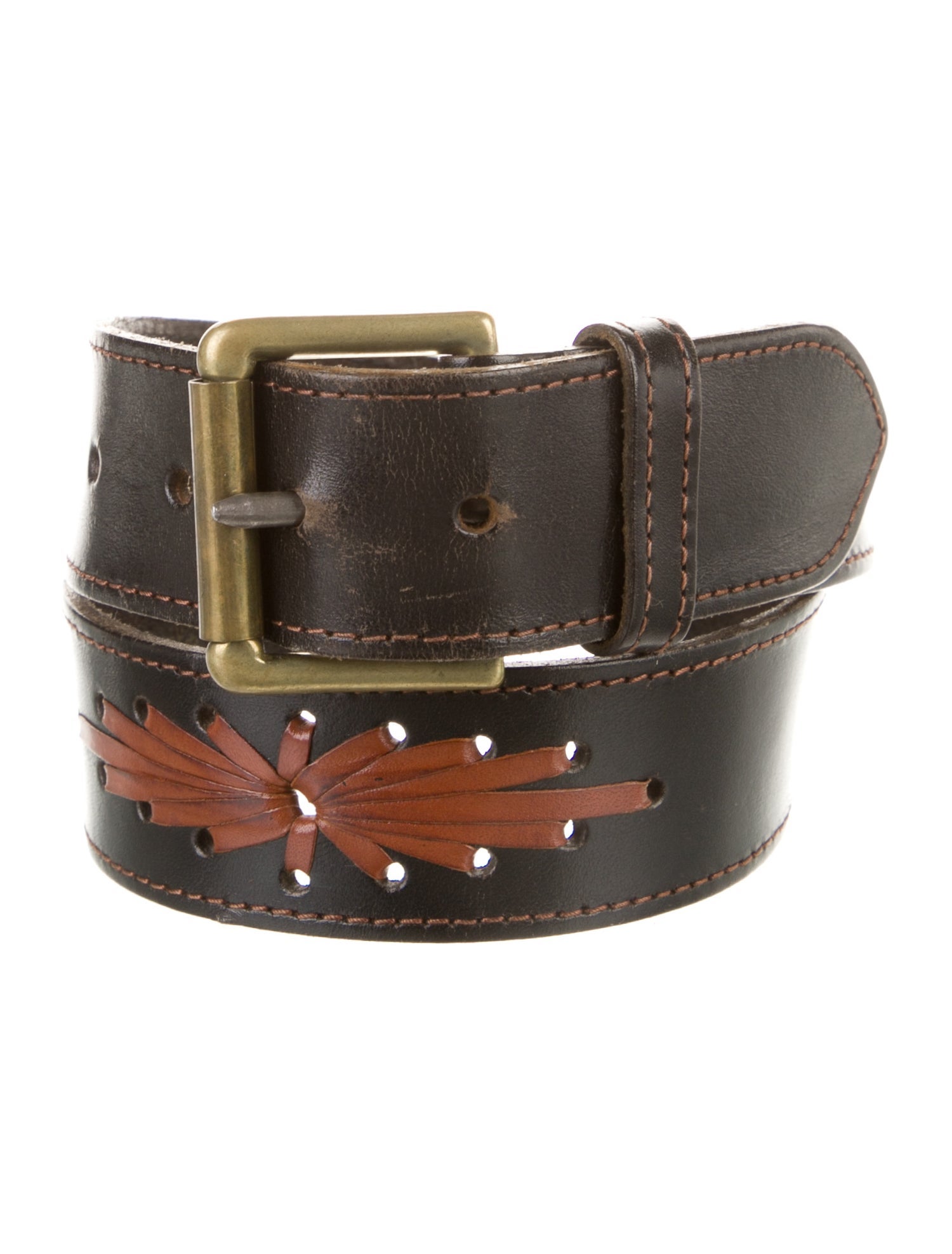 Paul Stuart Leather Belt