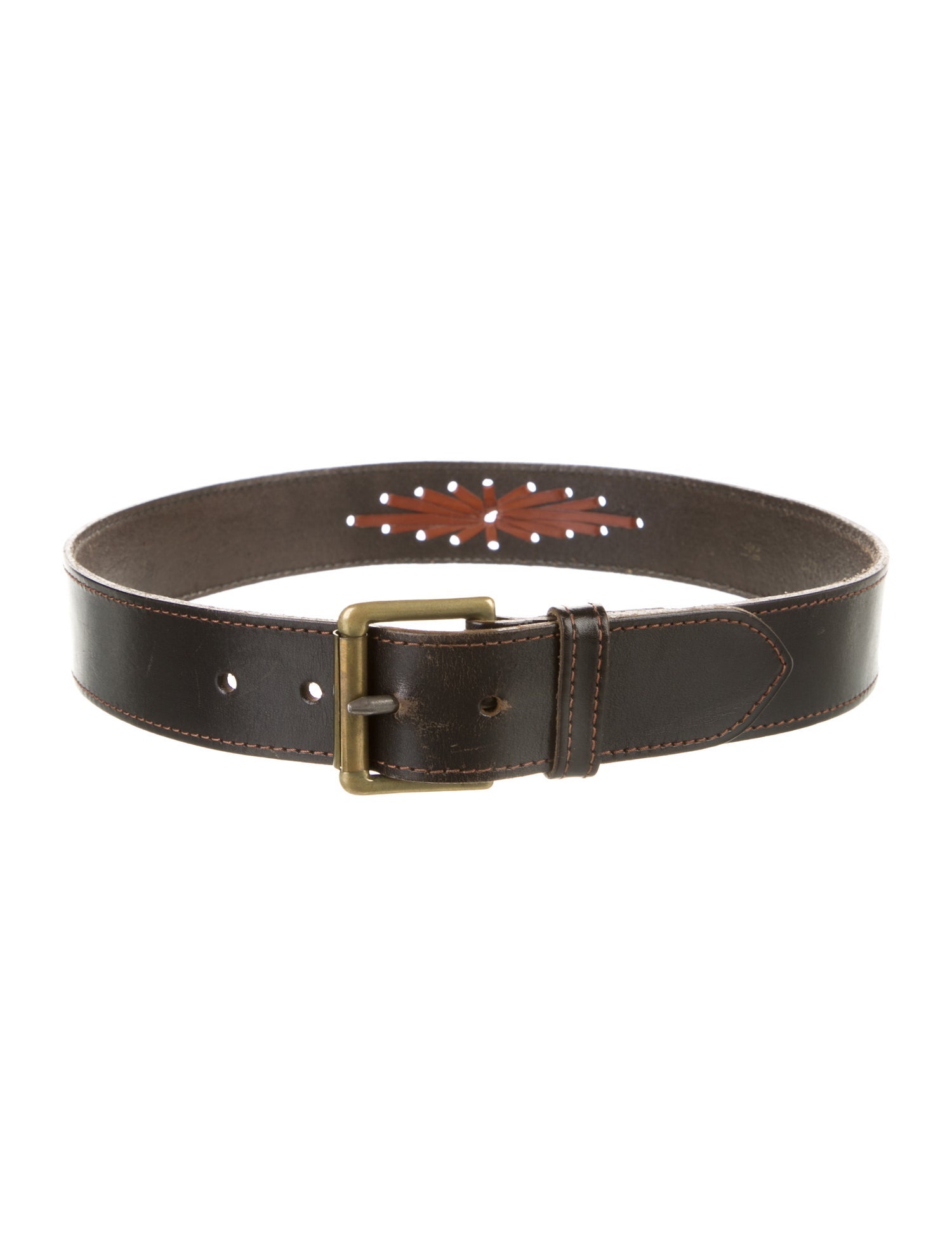 Paul Stuart Leather Belt