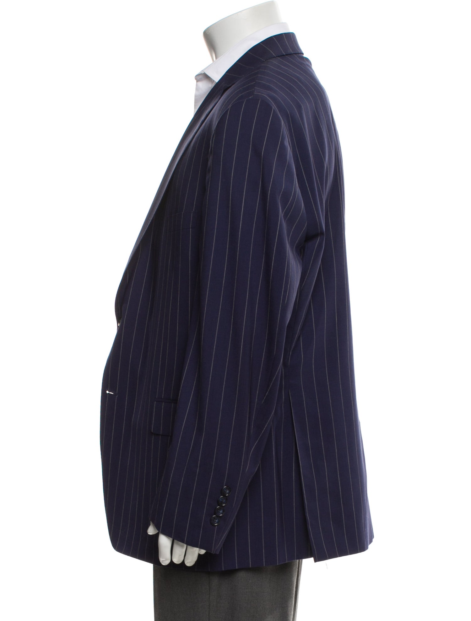 Paul Stuart Wool Striped Blazer