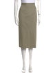 Paul Stuart Wool Midi Length Skirt