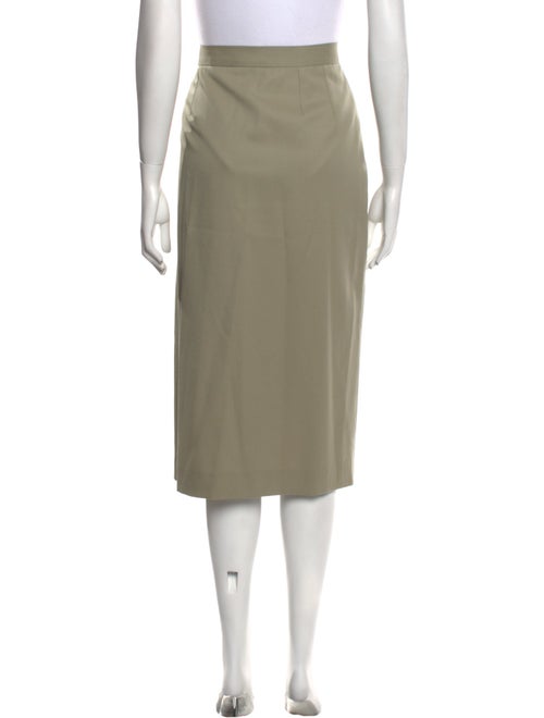 Paul Stuart Wool Midi Length Skirt