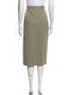 Paul Stuart Wool Midi Length Skirt