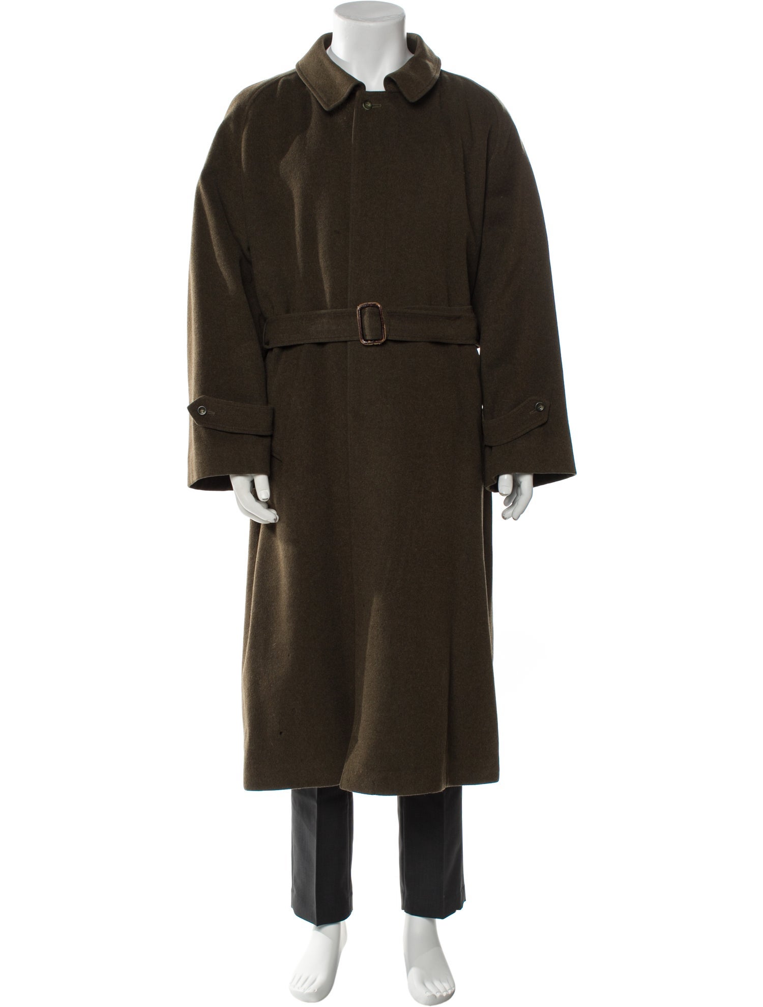 Paul Stuart Wool Trench Coat