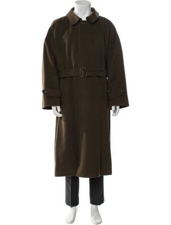 Paul Stuart Wool Trench Coat