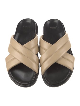 Paul Stuart Leather Slides