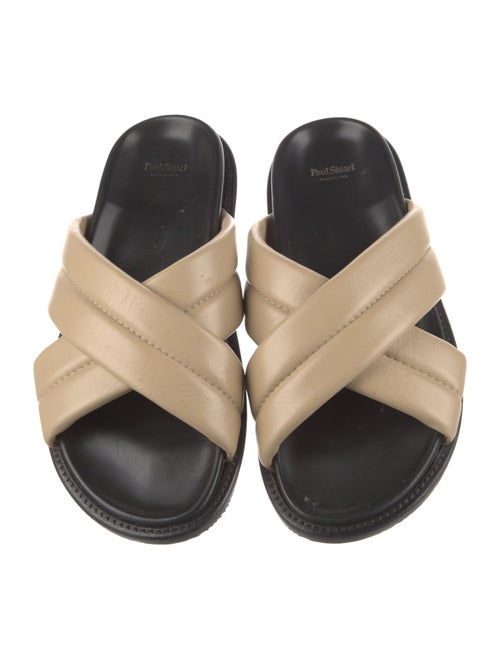 Paul Stuart Leather Slides