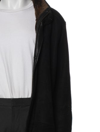 Paul Stuart Shearling Parka