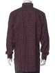 Paul Stuart Plaid Print Long Sleeve Dress Shirt