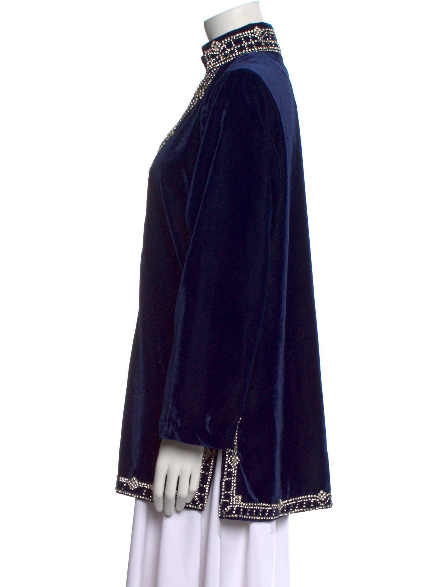 Paul Stuart V-Neck Long Sleeve Tunic