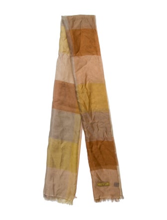 Paul Stuart Silk Printed Scarf