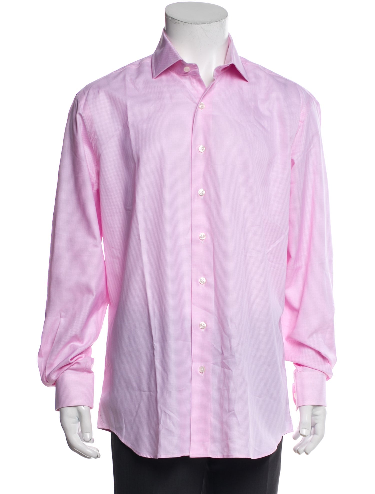 Paul Stuart Striped Long Sleeve Dress Shirt