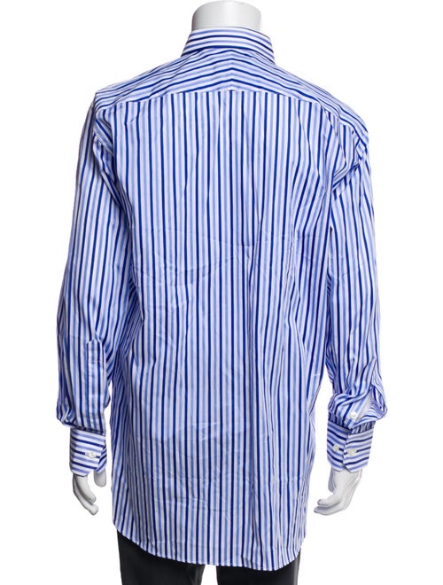 Paul Stuart Striped Long Sleeve Dress Shirt