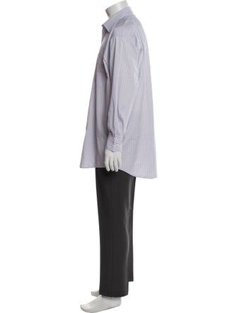 Paul Stuart Striped Long Sleeve Dress Shirt