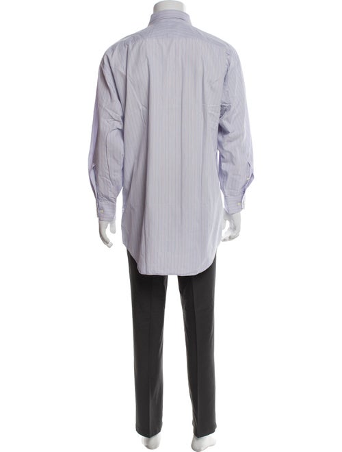 Paul Stuart Striped Long Sleeve Dress Shirt