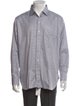 Paul Stuart Plaid Print Long Sleeve Dress Shirt