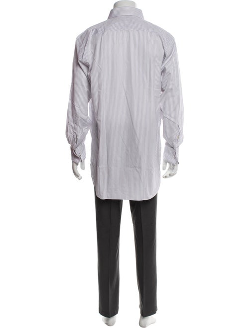 Paul Stuart Striped Long Sleeve Dress Shirt