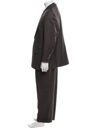 Paul Stuart Wool Striped Two-Piece Suit