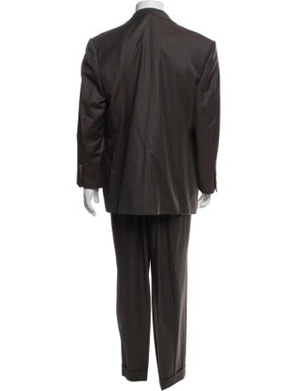Paul Stuart Wool Striped Two-Piece Suit