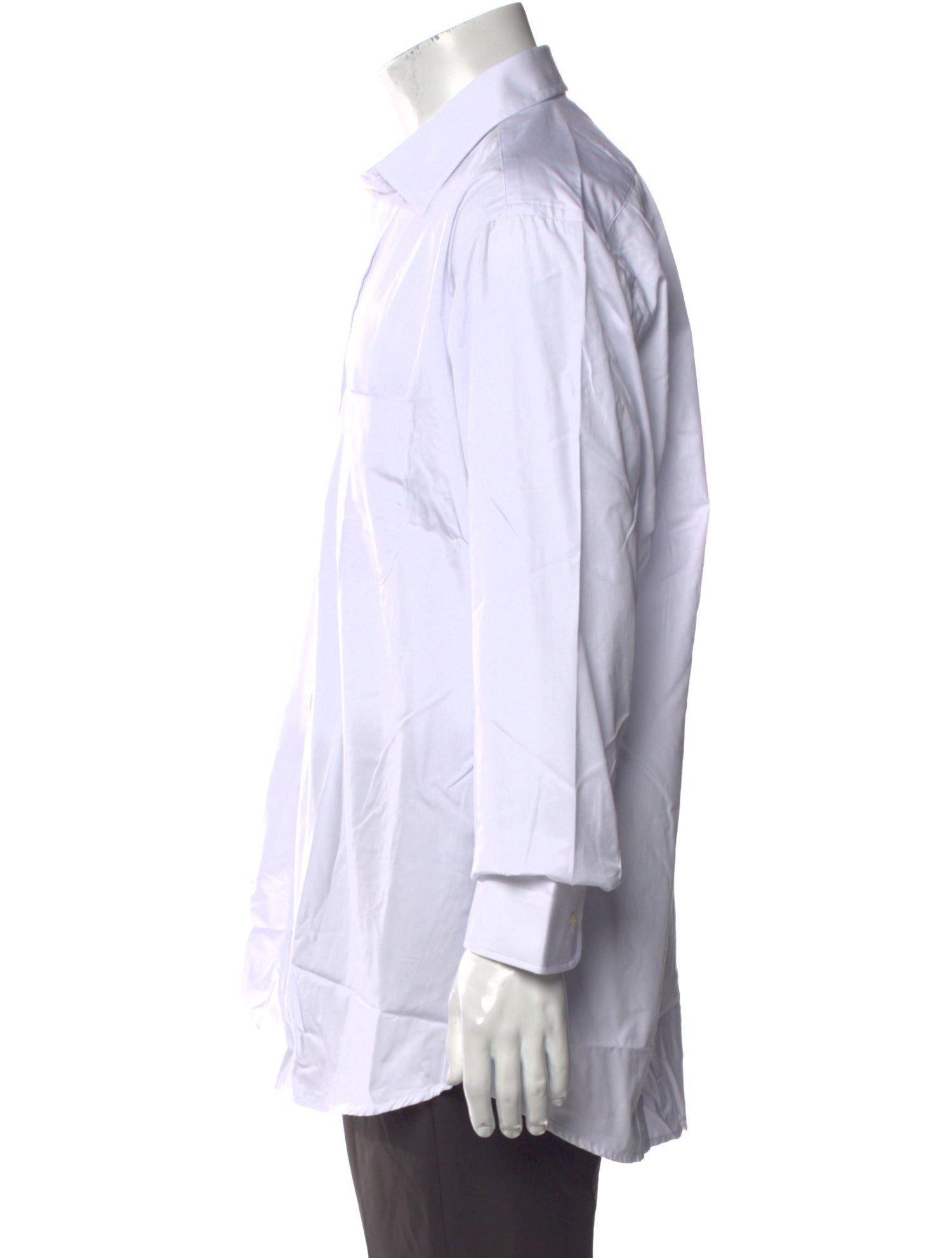 Paul Stuart Striped Long Sleeve Dress Shirt