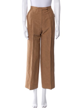 Paul Stuart Linen Wide Leg Pants