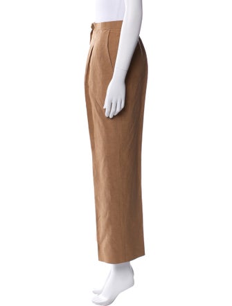 Paul Stuart Linen Wide Leg Pants