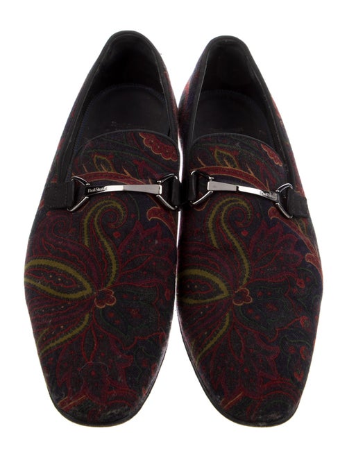 Paul Stuart Printed Loafers